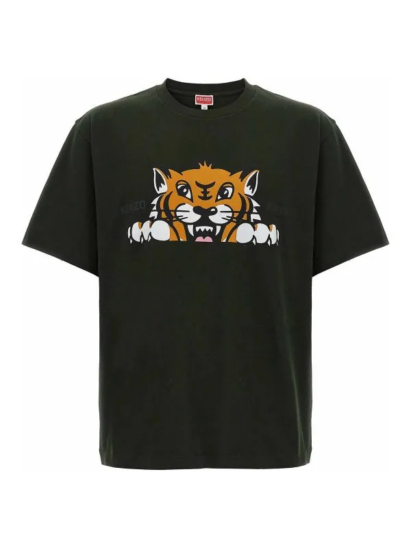 Kenzo T-Shirt - Vert - Vert - Homme | FF65TS4514SG51