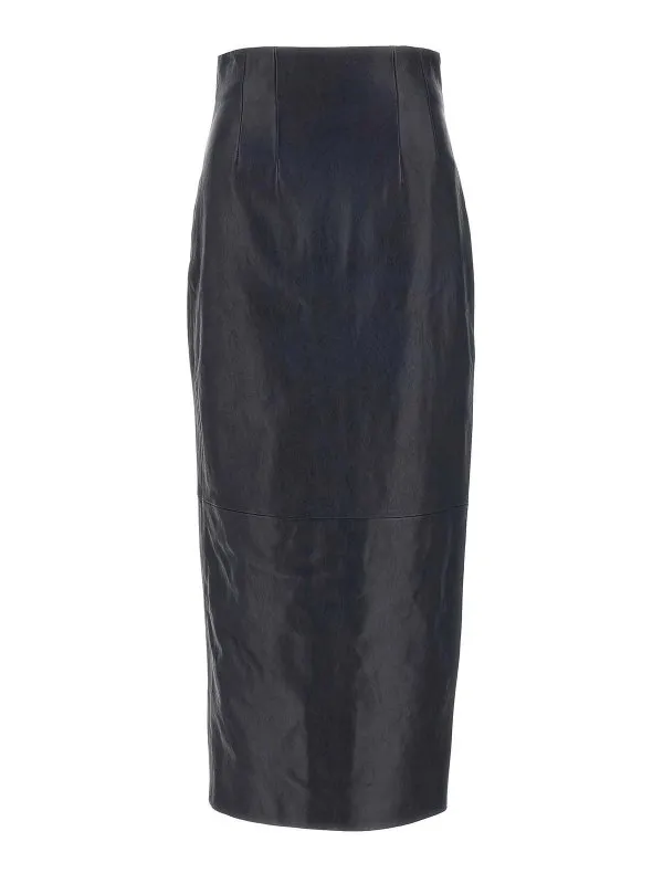 Khaite Jupe Midi - Bleu - Bleu - Femme | 4108729979 | thebs.com