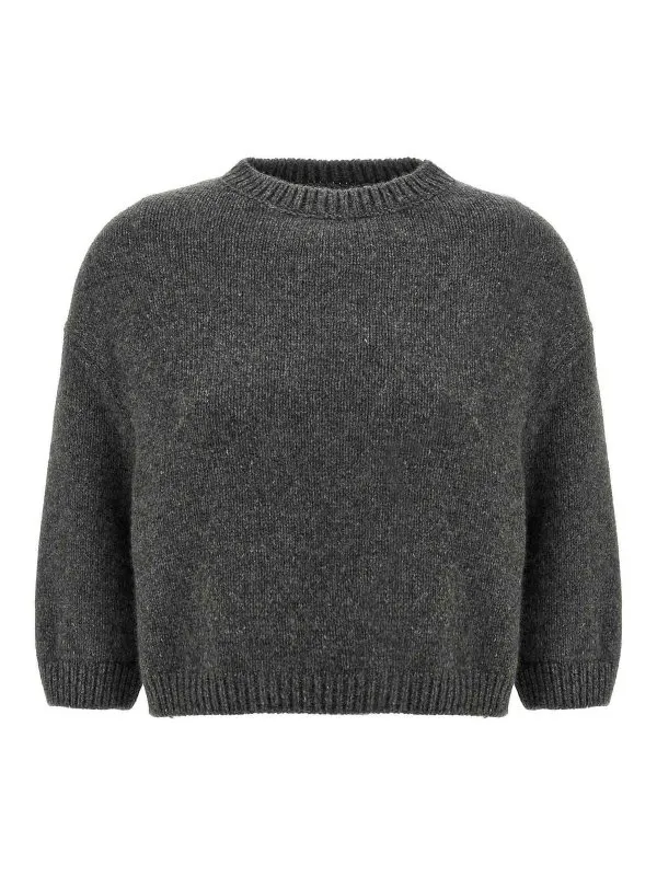 Khaite Pull Col Rond - Gris - Gris - Femme | 8274645271