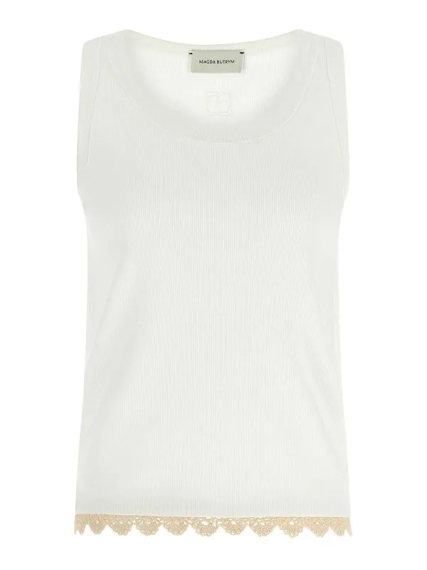 Magda Butrym Top - Blanc - Blanc - Femme | 179725WHITE
