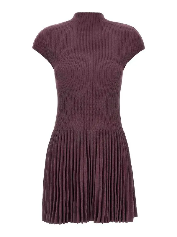 Magda Butrym Robe Au Genou - Violet - Violet - Femme | 281725VIOLET