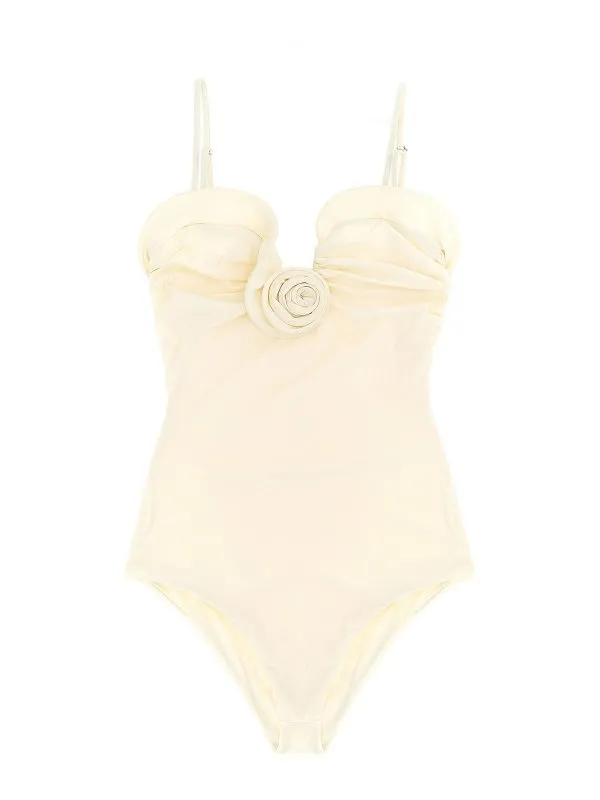 Magda Butrym Maillot De Bain - Blanc - Blanc - Femme | 831725CREAM