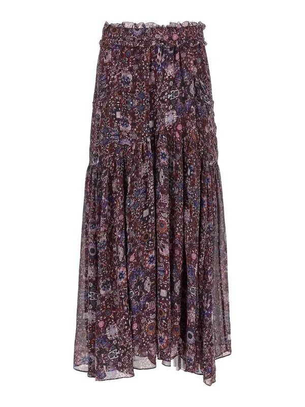 Isabel Marant Etoile Jupe Midi - Multicolore | JU0368FAC3J01E86PM