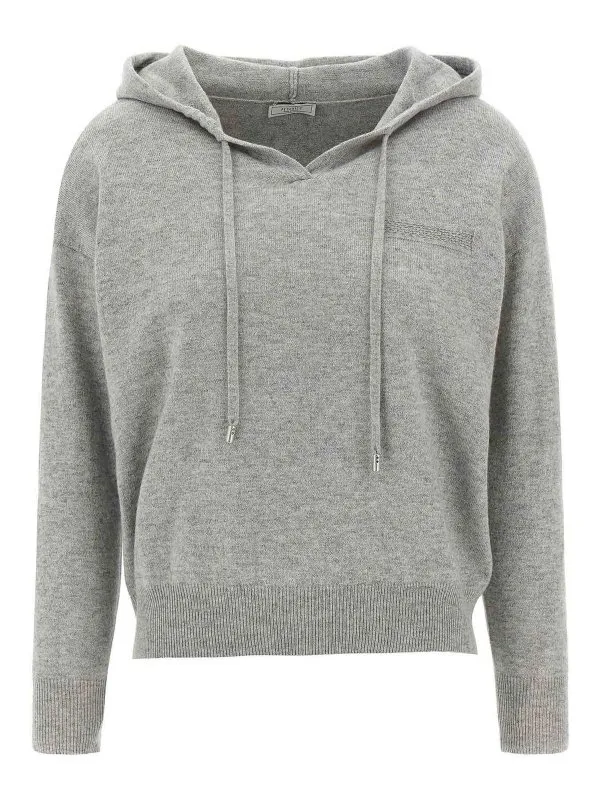 Peserico Cardigan - Gris - Gris - Femme | A99299F129283A76A