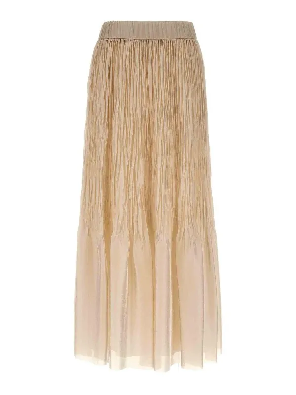 Peserico Jupe Midi - Beige - Beige - Femme | E0531900P3PL002941