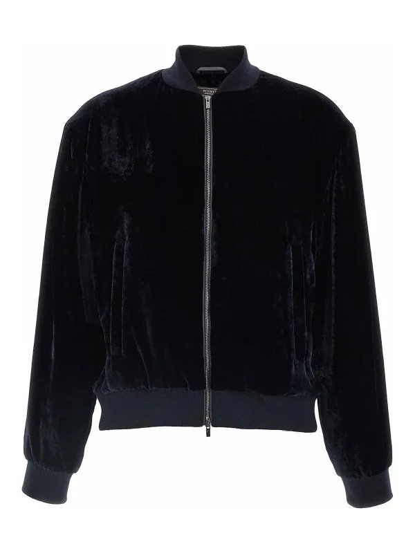 Peserico Bomber - Bleu - Bleu - Femme | E210463951A60A