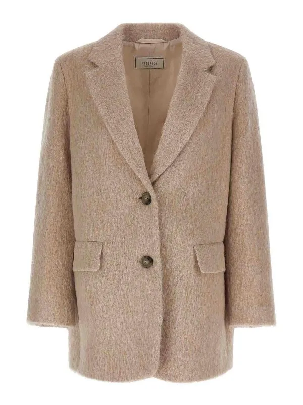 Peserico Blazer - Beige - Beige - Femme | S21474Z02142943