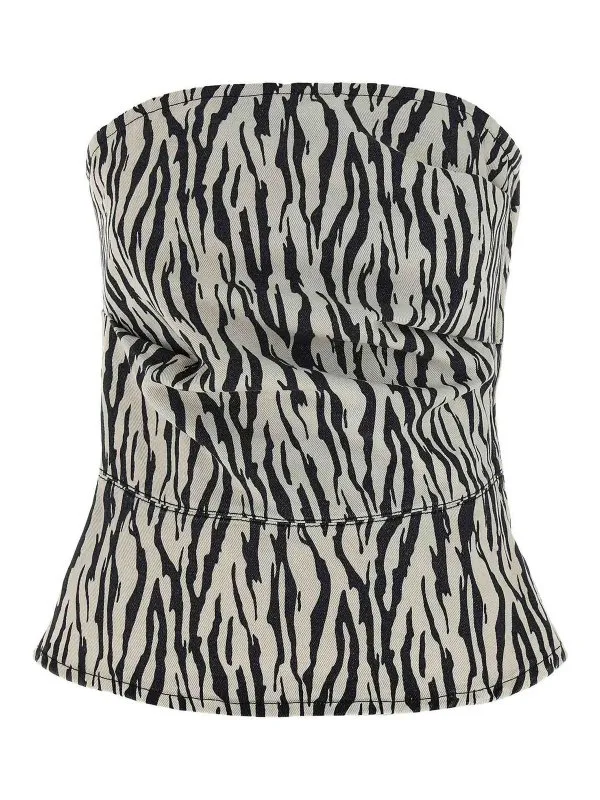 Rotate Birger Christensen Top - Blanc - Blanc | 114337858858