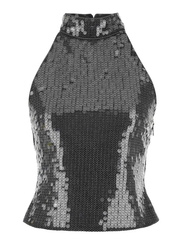 Rotate Birger Christensen Top - Gris - Gris | 11434530593059