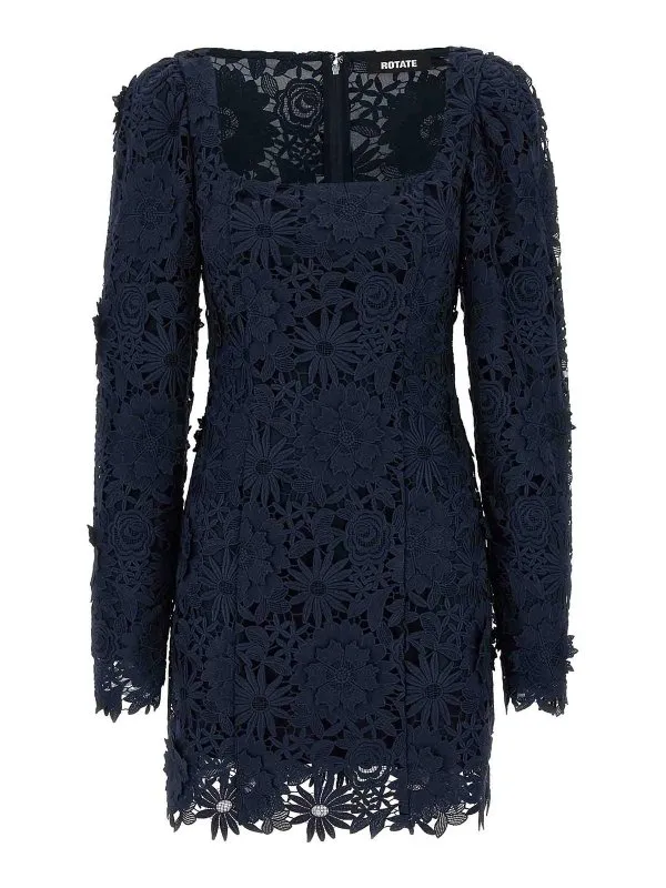 Rotate Birger Christensen Robe Courte - Bleu | 11503217251725