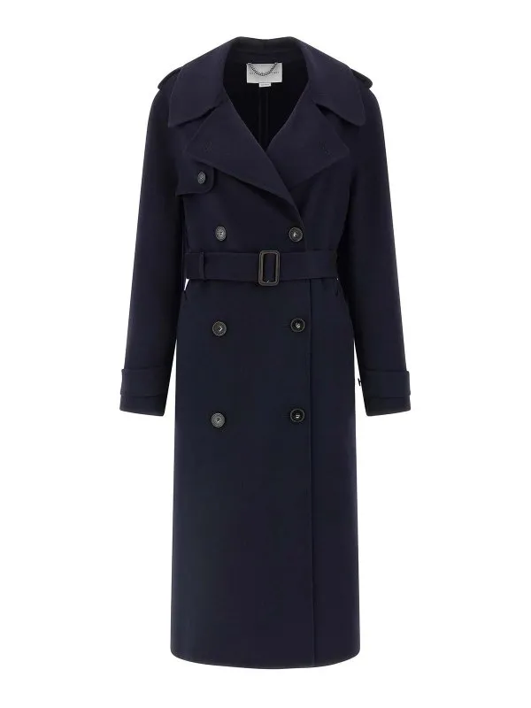 Stella Mccartney Trench-Coat - Bleu - Bleu | 660124SPB054101