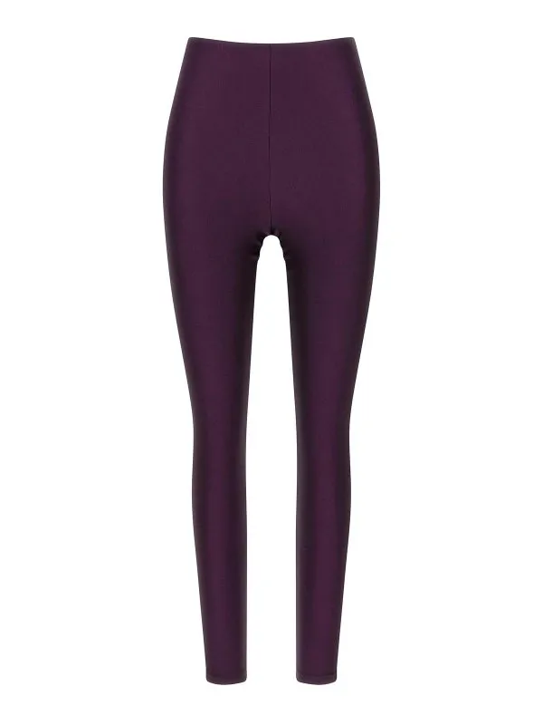 The Andamane Leggings - Violet - Violet | T180412ATJP062ROUGENOIR