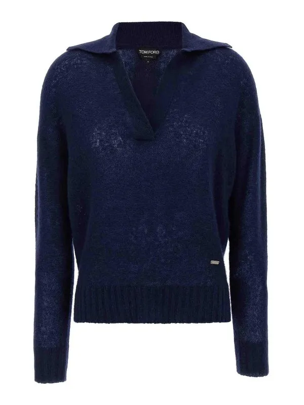 Tom Ford Polo - Bleu - Bleu - Femme | MAK1391YAX921HB600