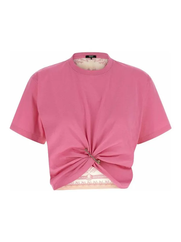 Versace T-Shirt - Couleur Chair - Femme | 10210991A154032P1B0