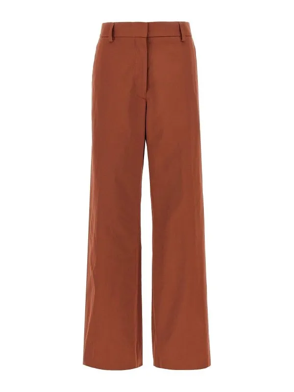 Dries Van Noten Pantalons Décontractés - Rouge | 242010918919936E15