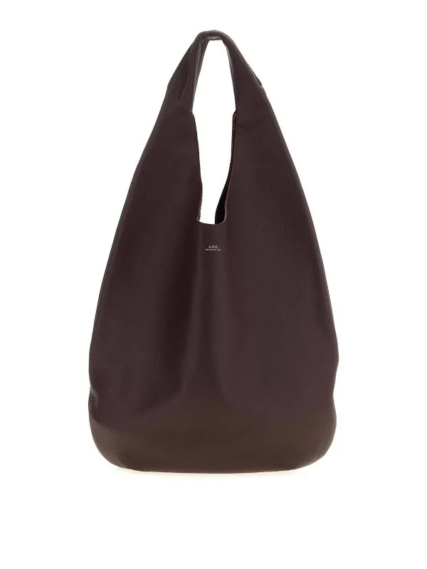 A.P.C. Sac Porté Épaule - Rouge Brun - Femme | PXCBCF67008GAC