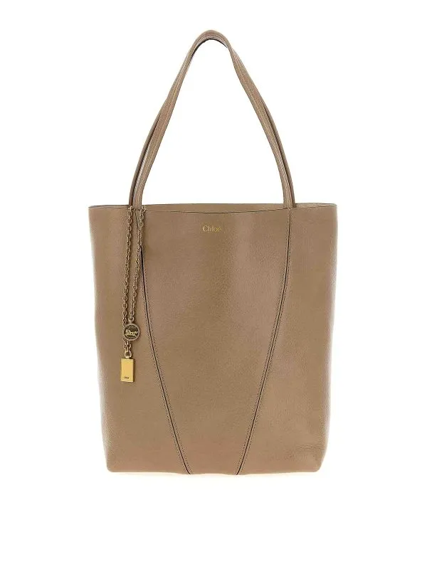 Chloe' Sac Porté Épaule - Gris - Gris - Femme | CHC25SS811N8420E