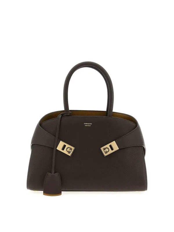 Ferragamo Sac Cabas - Marron - Marron - Femme | 777524TESTADIMORO