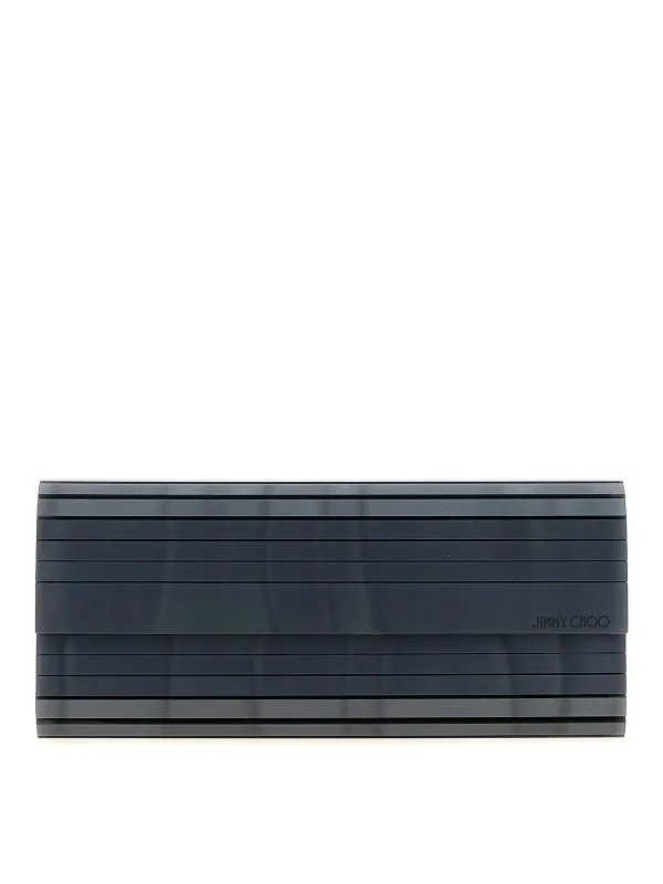 Jimmy Choo Pochette - Gris - Gris | SWEETIEUUPGREYMOTHEROFPEARL