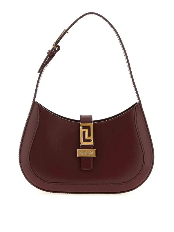 Versace Sac Porté Épaule - Rouge Brun | 10131671A051341R70V