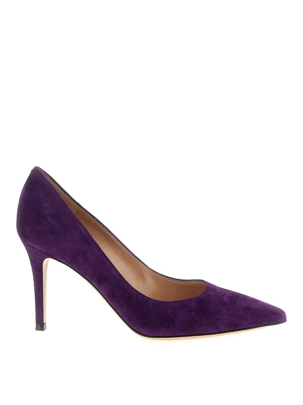 Gianvito Rossi Chaussures À Talon - Violet | G2458085RICCAMPURP