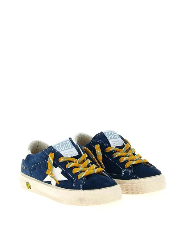 Golden Goose Baskets - Bleu - Bleu - Garçon | GYF00112F00743650930