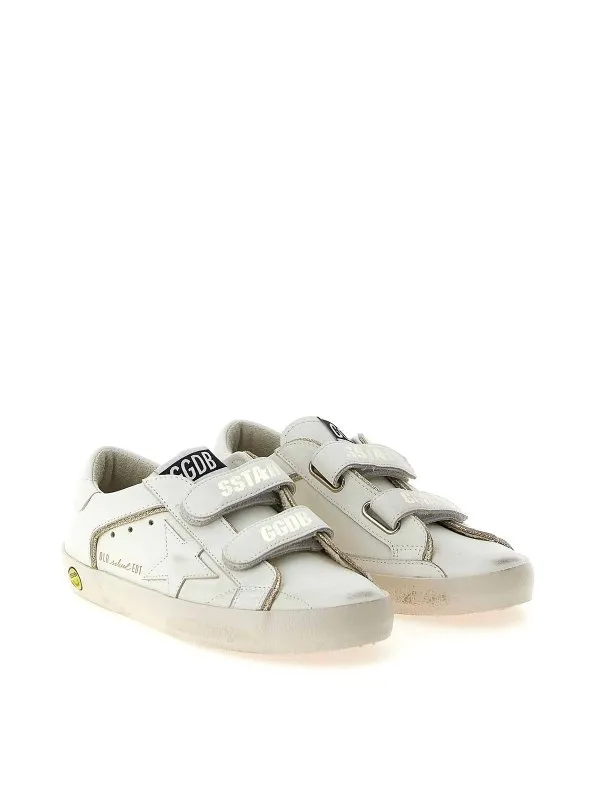 Golden Goose Baskets - Blanc - Blanc - Femme | GYF00143F00742710847