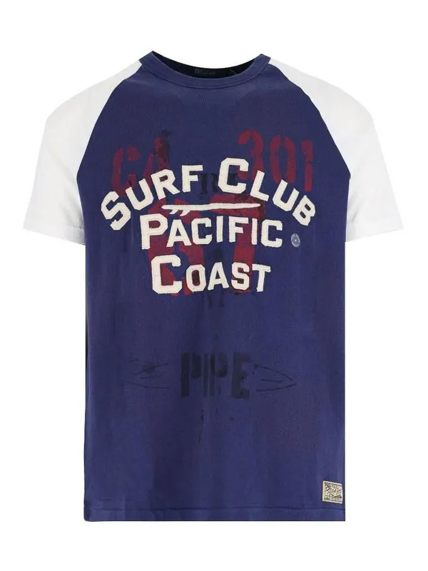 Polo Ralph Lauren T-Shirt - Bleu - Bleu - Homme | 710966E16