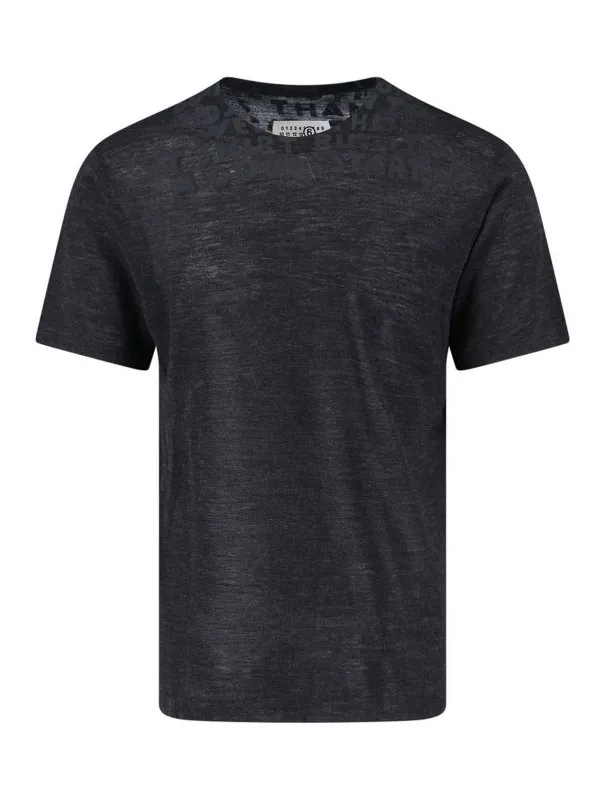 MM6 Maison Margiela T-Shirt - Noir - Noir | SH2GC0027M20123899