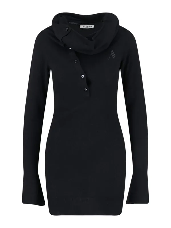 The Attico Robe Courte - Noir - Noir | 251WCA00442KWS008AA100