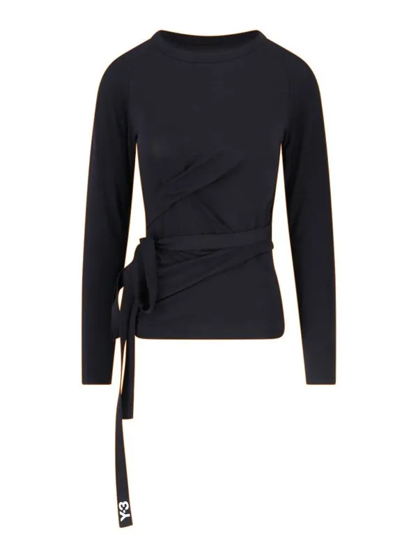 Y-3 T-Shirt - Noir - Noir - Femme | JD6003 | thebs.com