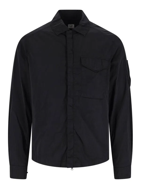 C.P. Company Chemise - Noir - Noir - Homme | 19CMOS089A005904G999