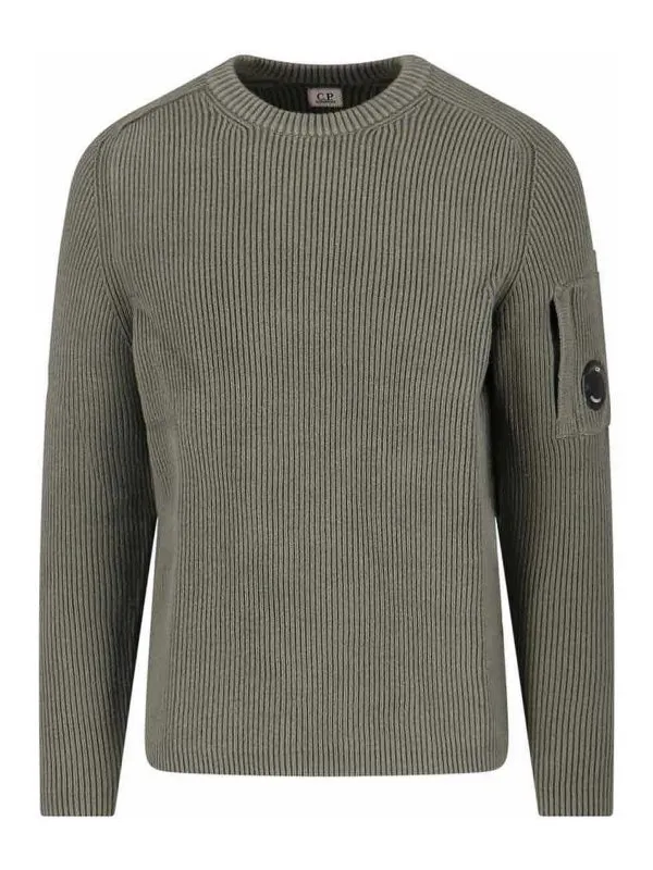 C.P. Company Pull Col Bateau - Gris - Gris | 19CMKN015A006608A921