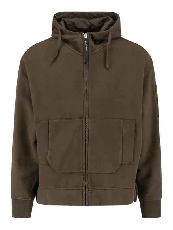 C.P. Company Sweat-Shirts - Vert - Vert | 19CMSS060A006372G683