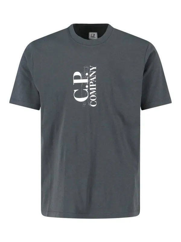 C.P. Company T-Shirt - Gris - Gris - Homme | 19CMTS091A005100W978