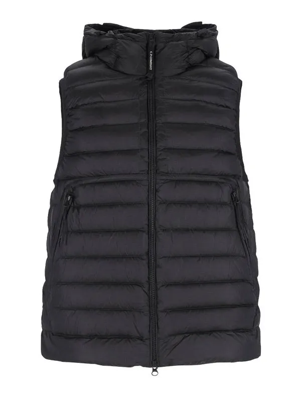 C.P. Company Gilet - Noir - Noir - Homme | 19CMVE032A110416A999
