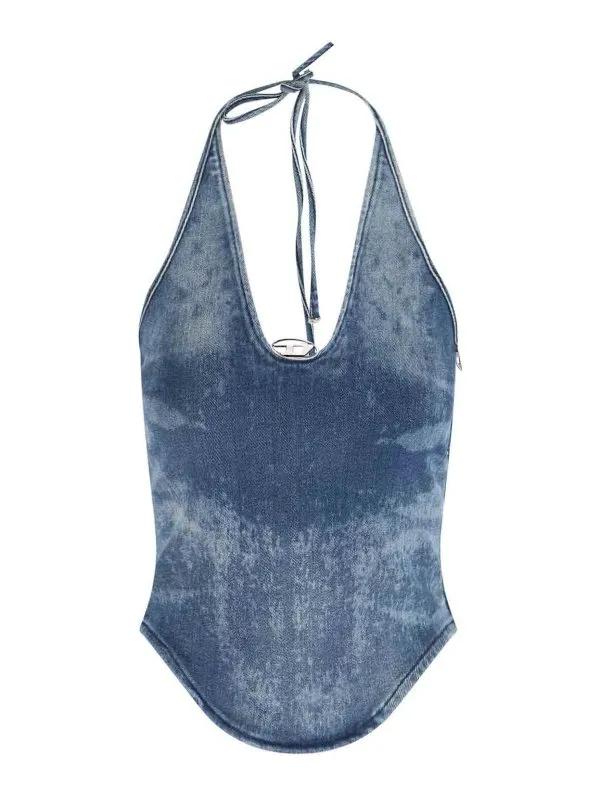 Diesel Top - Bleu - Bleu - Femme | A1902709M9501 | thebs.com