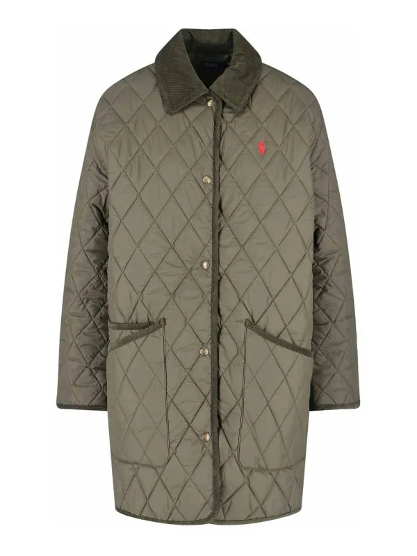 Polo Ralph Lauren Veste Casual - Vert - Vert - Femme | 211971E16