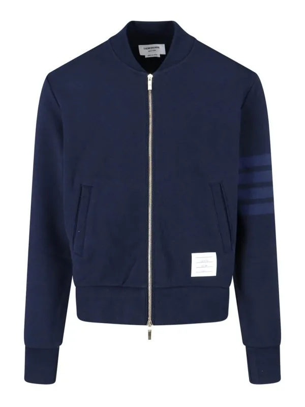 Thom Browne Bomber - Bleu - Bleu - Homme | MJT280A06910415