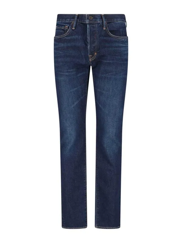 Tom Ford Jean Bootcut - Bleu - Bleu - Homme | DPH001DMC073HB841
