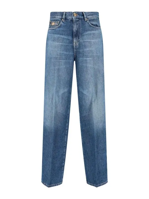 Versace Jean Bootcut - Bleu - Bleu - Homme | 10202241A150151D030