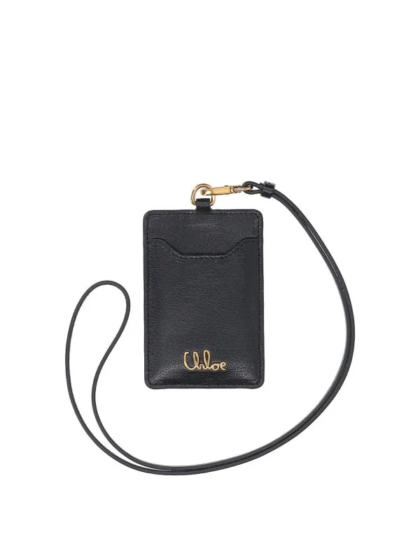 Chloe' Portefeuilles - Noir - Noir - Femme | 25AP558O37001