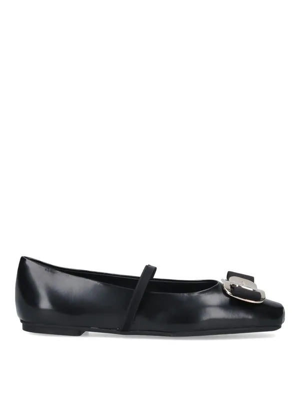Ferragamo Ballerines - Noir - Noir - Femme | 768868005