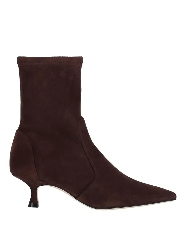 Stuart Weitzman Bottines - Marron - Marron - Femme | SJ403WAL