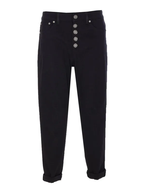 Dondup Jean Bootcut - Noir - Noir - Femme | DP268BJSE108DXXX999