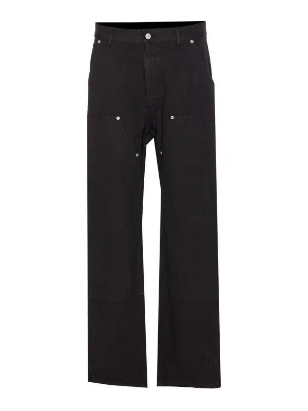 MM6 Maison Margiela Jean Bootcut - Noir - Noir | SH2LA0044S78548900