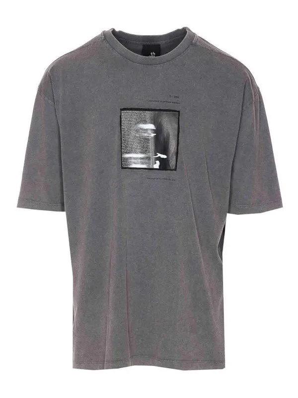 Thom Krom T-Shirt - Gris - Gris - Homme | MTS876USEDGREY