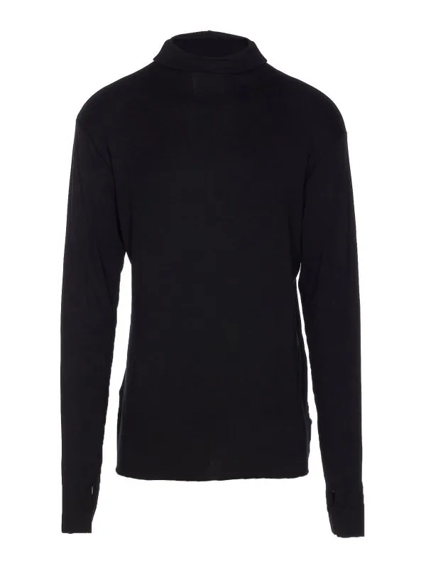 Thom Krom Top - Noir - Noir - Homme | MTS891BLACK | thebs.com