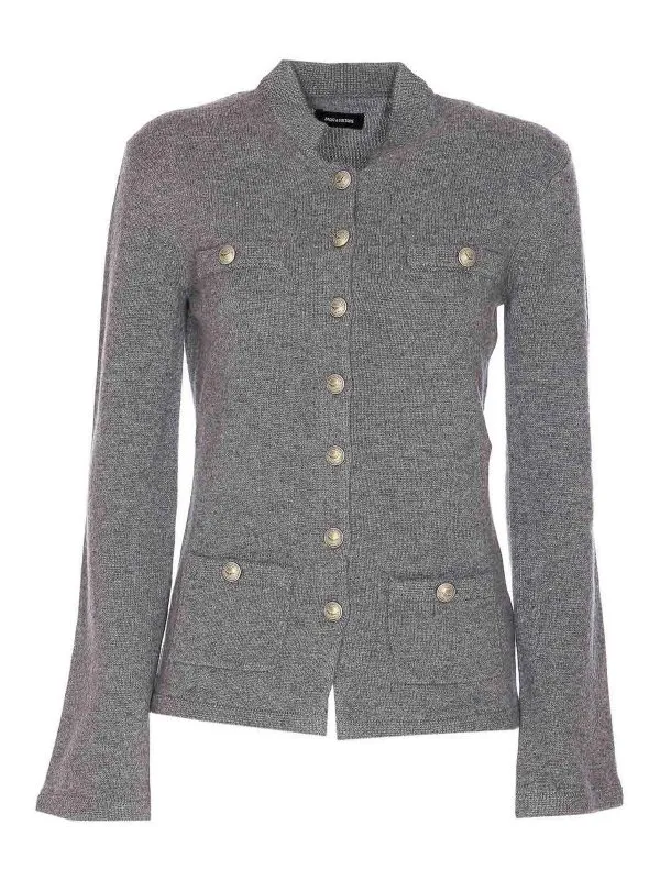 Zadig&Voltaire Cardigan - Gris - Gris - Femme | KWCA01634023