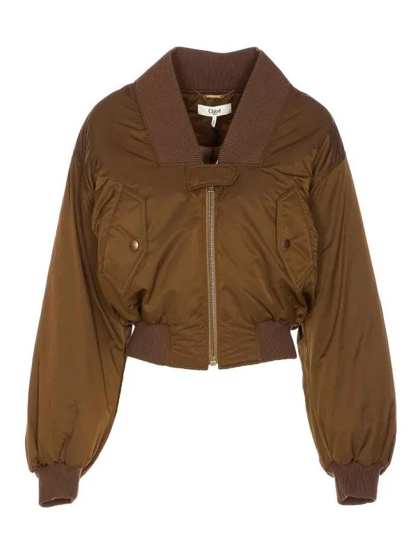 Chloe' Veste Casual - Marron - Marron - Femme | 25AVE16113233